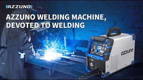 AZZUNO 200A MIG Welder,110V/220V Dual Voltage multiprocess welder