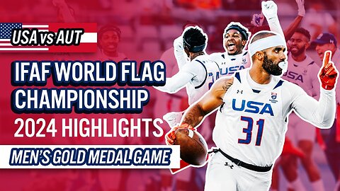 USA vs. AUT | Men’s Gold Medal Game | IFAF World Flag Championship 2024 | Highlights