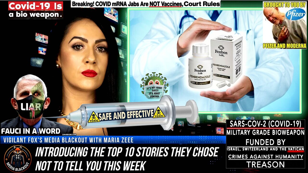 Ivermectin & Fenbendazole Cancer Secrets Revealed w/ Dr. William Makis | Media Blackout