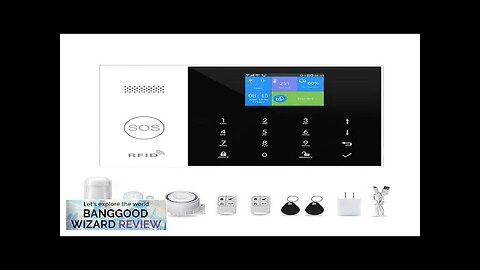 PGST PG-105 Tuya Smart GSM Wifi Alarm System for Home Wireless Security Review