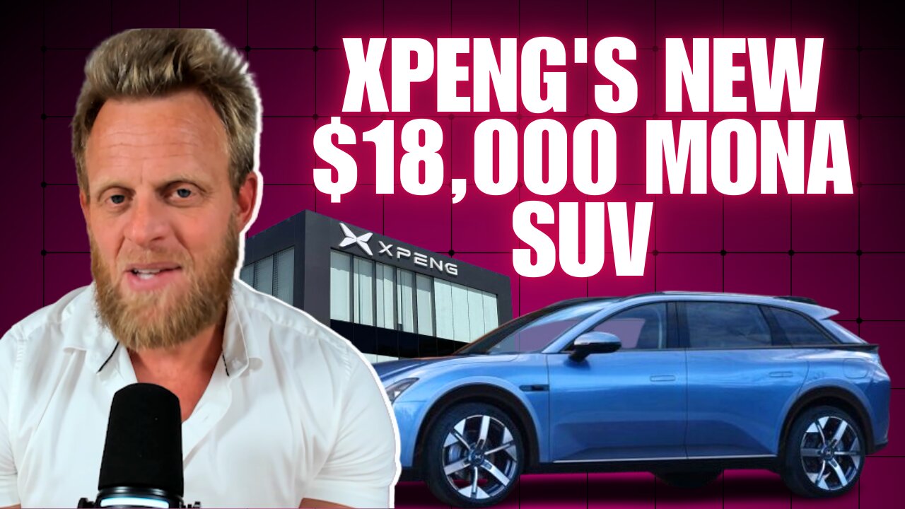 Xpeng's NEW $18,000 USD Mona SUV will be the best value EV ever