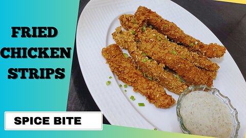 Tandoori Chicken Fried Strips Recipe | Make And Freeze Ramadan Special Recipe By Spice Bite