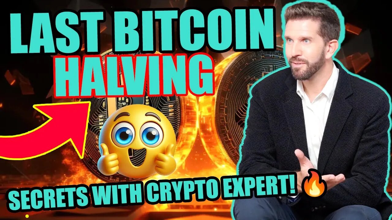 Unlock the Last Bitcoin Halving Secrets with a Top Crypto Expert! 🔥