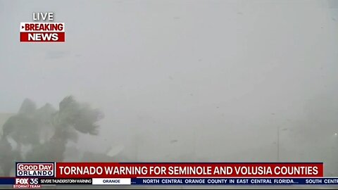 Florida TV Station Hit By Tornado In Middle Of Live Tornado Broadcast