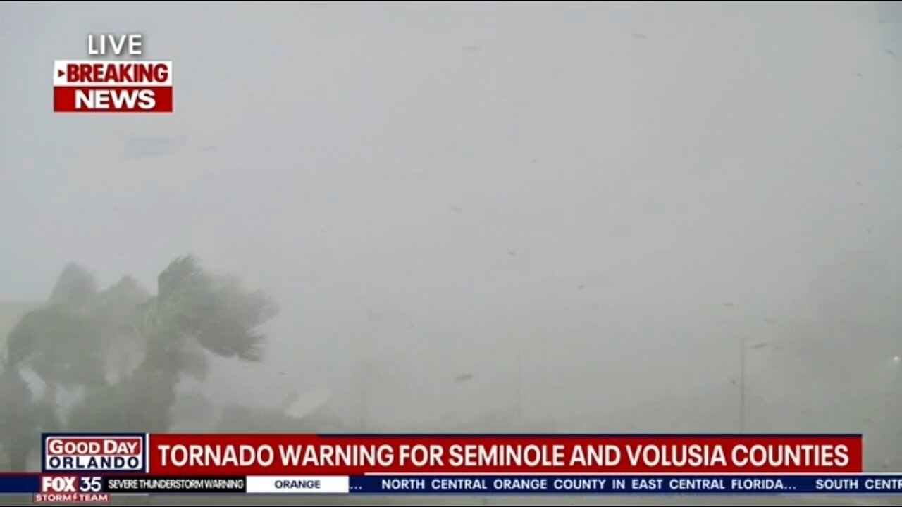 Florida TV Station Hit By Tornado In Middle Of Live Tornado Broadcast