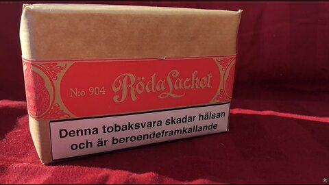 Röda Lacket Kardus (Limited Edition) Snus Review