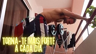 Treino Costas (24kg) MAX Reps 1 Set