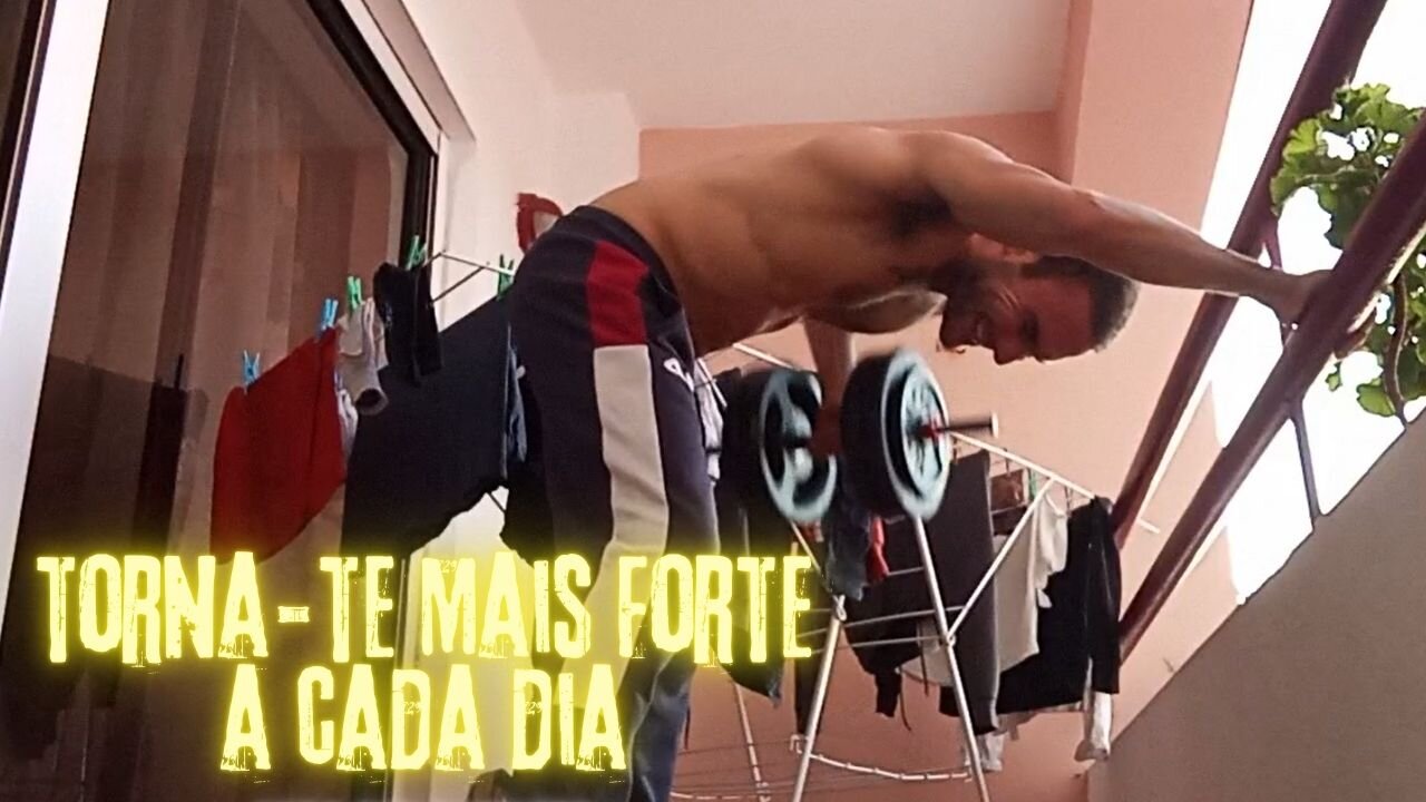 Treino Costas (24kg) MAX Reps 1 Set