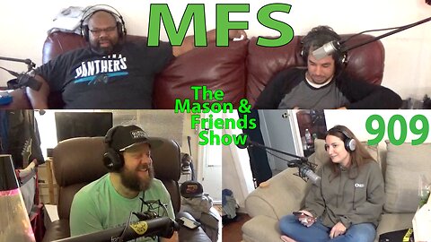 The Mason and Friends Show. Episode 909. Post Christmas. Trash TV. Tim don't know 911 emergency.