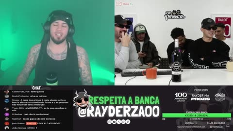 OS PRIMOS NA LIVE DO RAYDER!!!