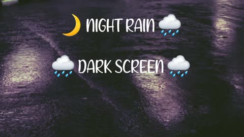 Soothing Rainsounz 😴 Sleep well listening rainfall