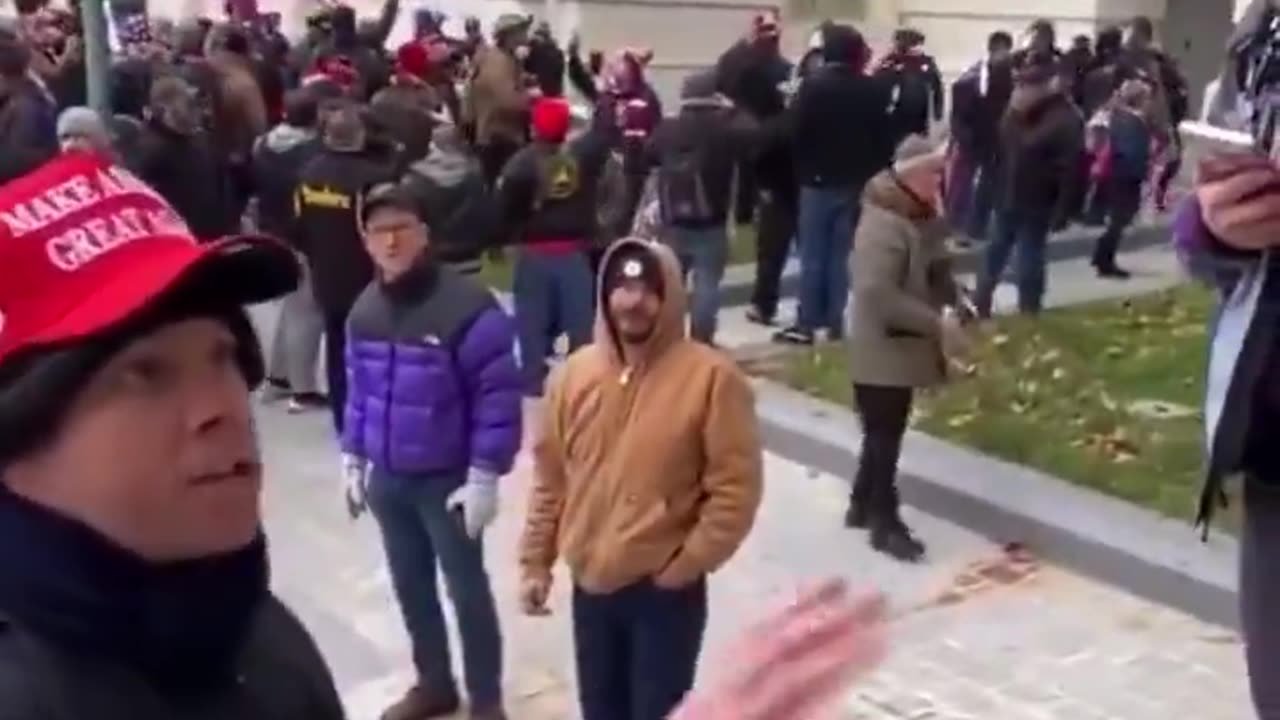 Never Forget when this young man WARNED the Capitol Police to help and they