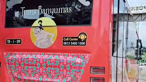 very beautiful bus driver