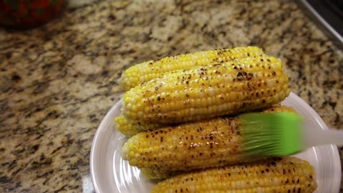 Corn on the cob roasted Jax Style!