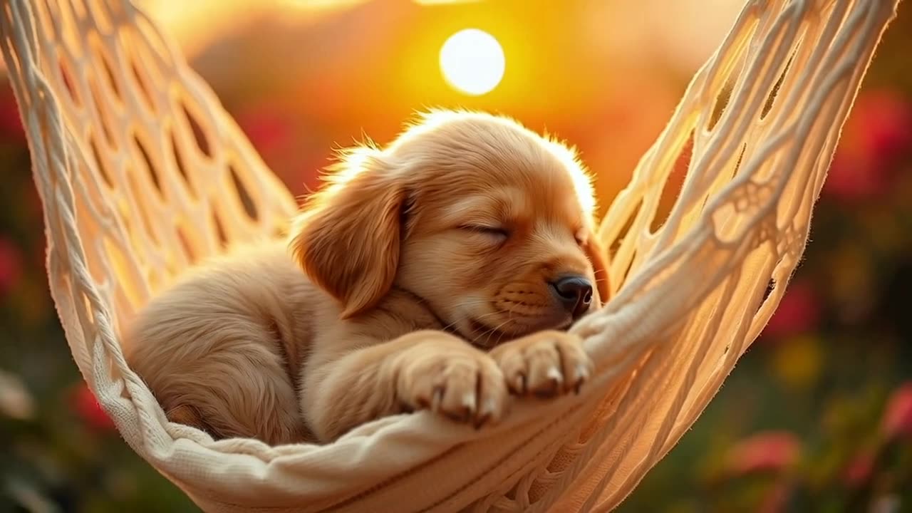 1 Hour of Dreamy Puppy Relaxation | Theta Wave Sleep Sounds