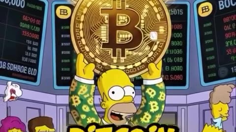 Simpsons predict bitcoin crash