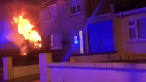 📍Clondalkin A house was set on fire in Clondalkin on Saturday night in an