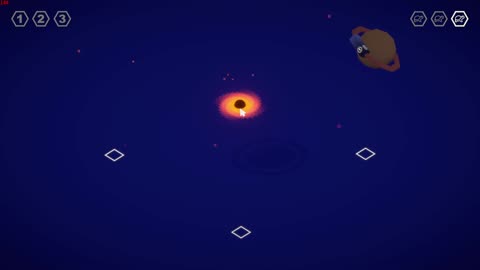 Relaxing Little Puzzle Game Sizeable Black Hole