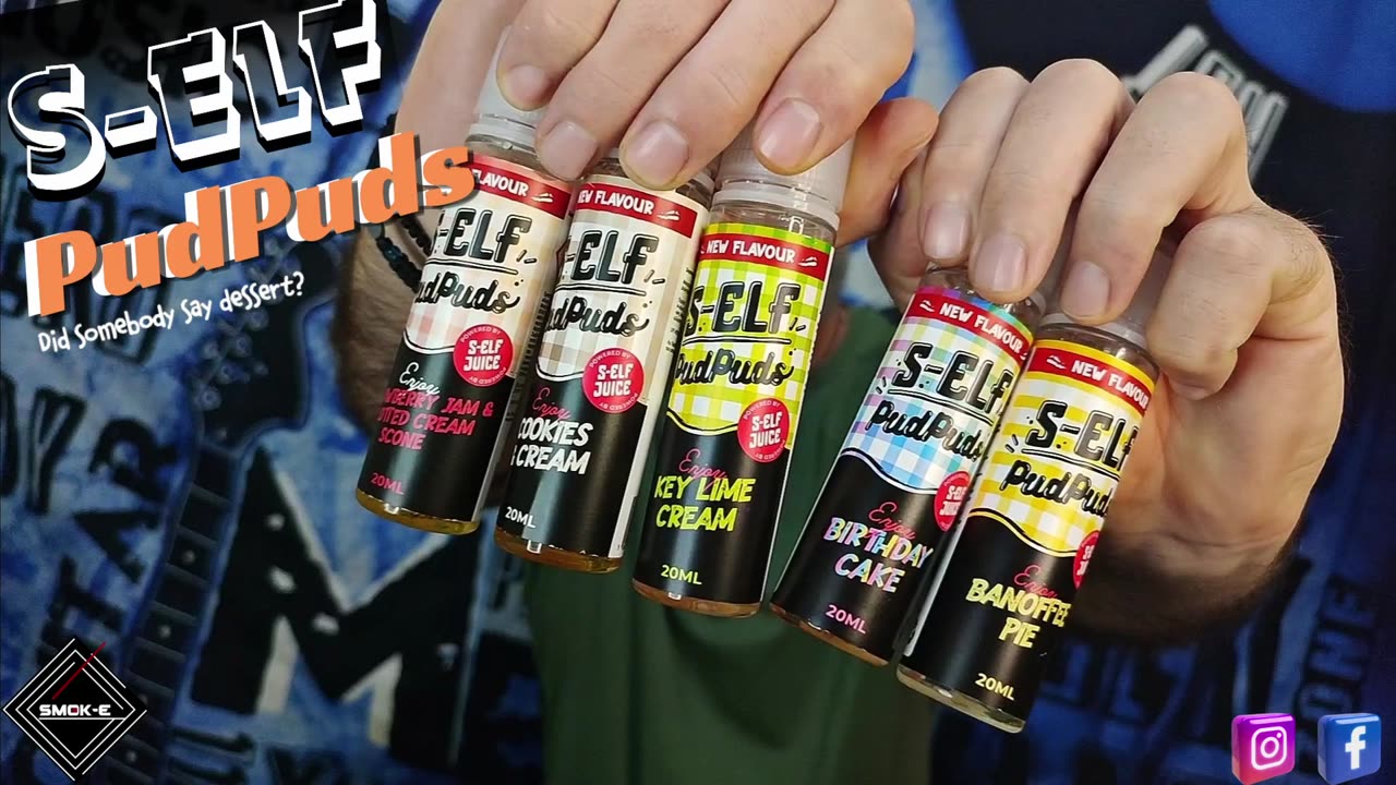 S-ELF PUDPUDS series | S-ELF JUICE | * Ελληνική Παρουσίαση *