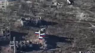 Drone Strikes on Russian Infantry in Kursk