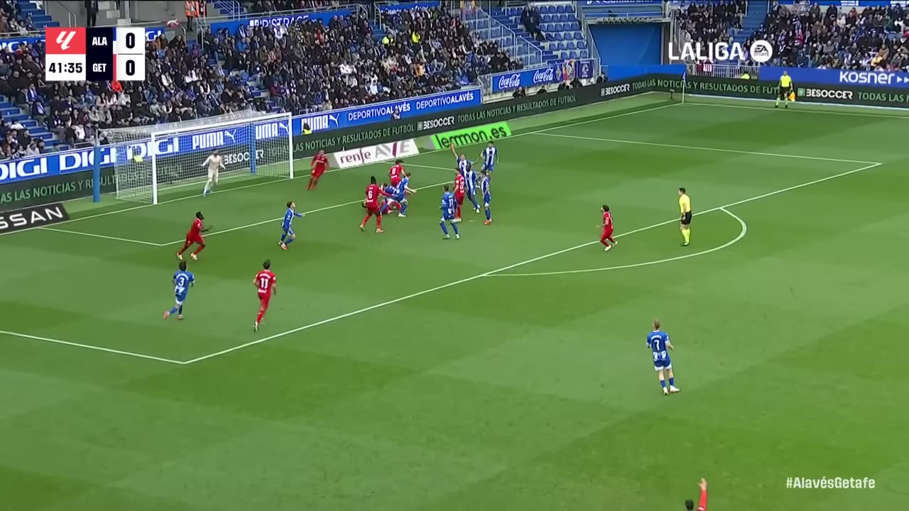 deportivo 0 vs 1 getafe cf i resumen laliga ea sports