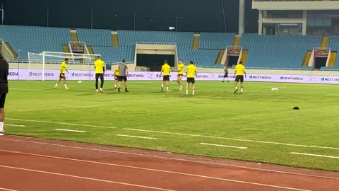 Borussia Dortmund training in Vietnam