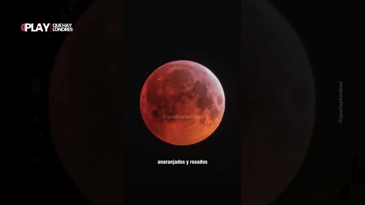 La luna de sangre será visible en Londres.