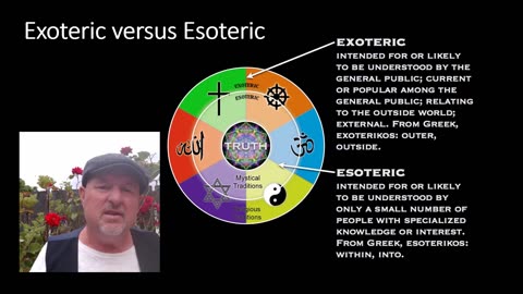 The meaning of the word Occult and Esoteric vs. Exoteric