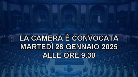 Roma - Camera - 19° Legislatura - 418° seduta -1- (28.01.25)