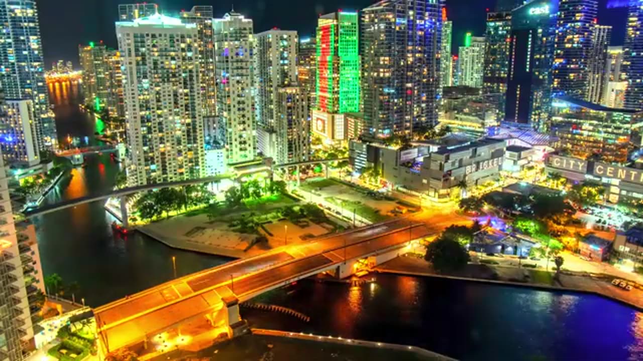 MIAMI 12K HDR 60FPS DOLBY VISION !! NATURE !! PEACEFUL !! AMAZING !! RELAXING !!!!