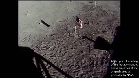 Apollo 11 Lunar EVA Films - Speed Adjusted