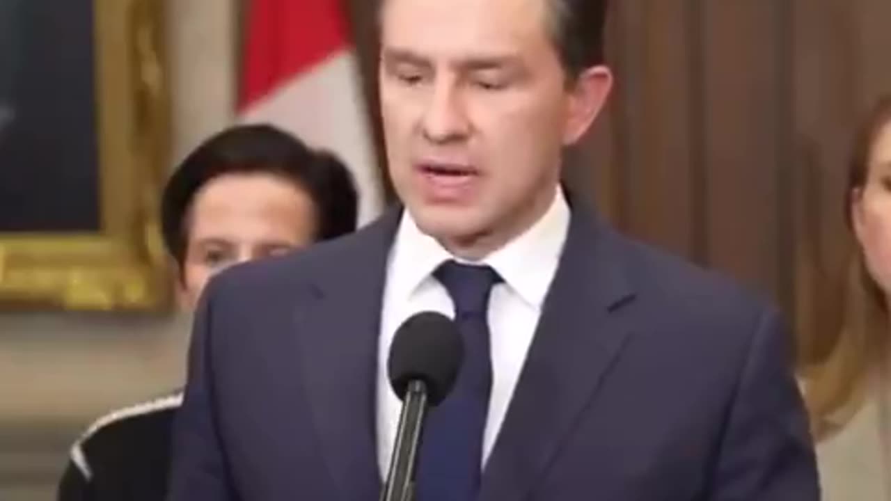 Canadian Conservative Party leader Pierre Poilievre says it would be "a gift from the Jewish state"