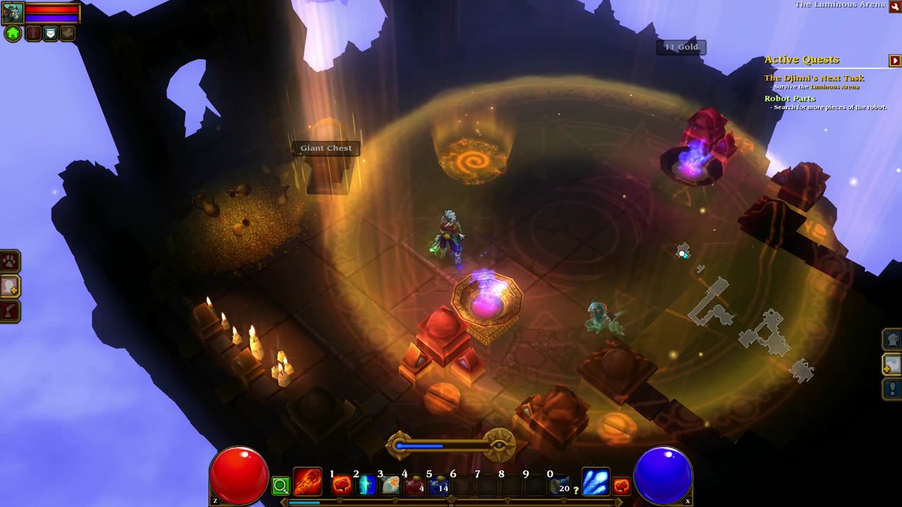 Torchlight II - The Luminous Arena - Manticore - Boss Fight [Embermage]