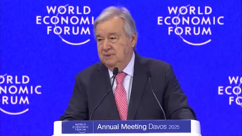 UN António Guterres: The "climate crisis" threatens to "upend life as we know it".
