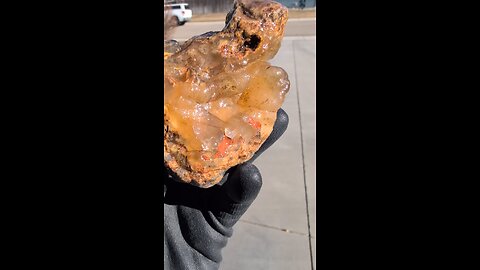Botryoidal Carnelean!