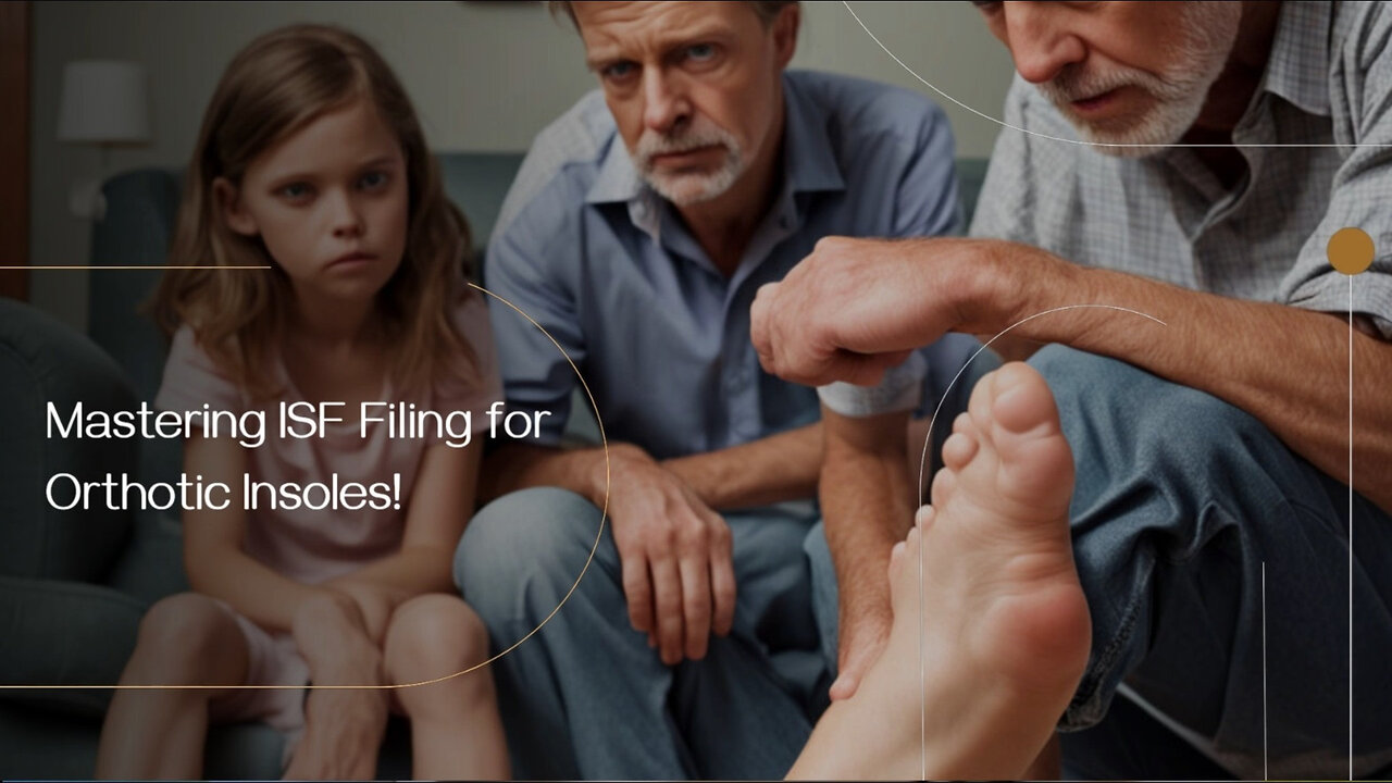 Mastering the Customs Maze: File Your ISF for Orthotic Insoles with Confidence