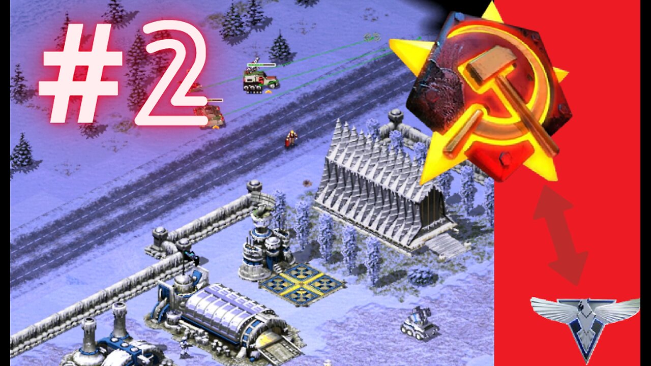 Red Alert 2 - Soviet Flipped Mission - Part 2: Eagle Dawn - Walkthrough