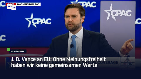 J. D. Vance fragt EU: Wie wollen Sie denn den Krieg beenden, wenn Sie nicht mit Russland reden?