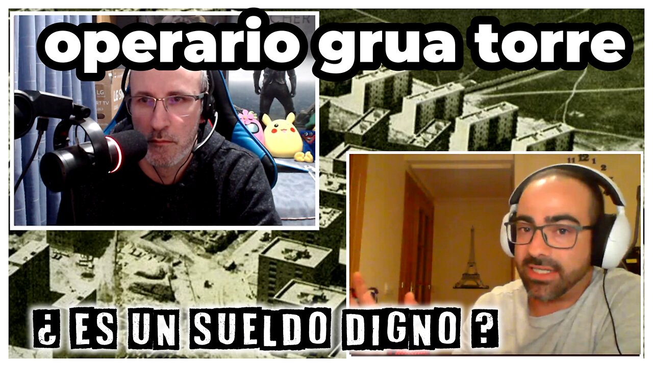 ▶️ Trabajar cómo operario de gruas torre | sueldos en España