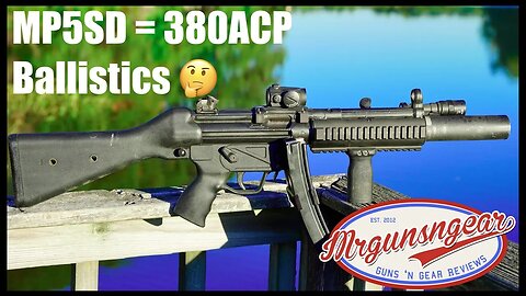 Does A Heckler & Koch MP5SD Turn 9mm Into 380ACP Ballistically? Let's Find Out!