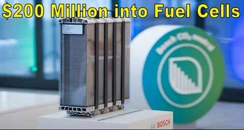 Bosch Invests $200 Million into Fuel Cell Stacks