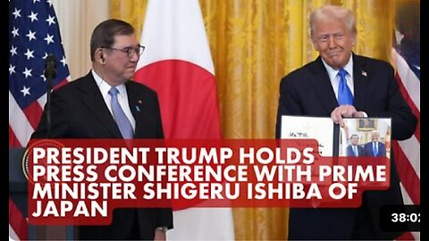 President Trump Holds Press Conference with Prime Minister Shigeru Ishiba of Japan| 02-07-2025