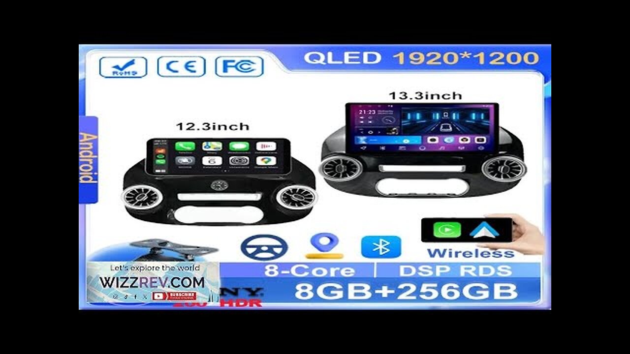 13 Inch Android 13 For Mercedes Vito W447 2014-2022 Car Radio 5G Review