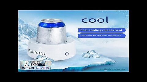 Portable Mini Refrigeration Electric Fridge Cooler USB Cooling Cup for Drink Food Review