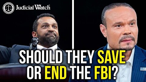 Tom Fitton : Should Kash and Bongino Save or END the FBI?