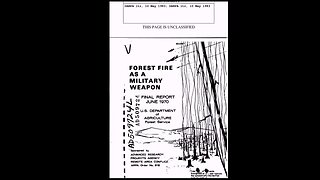 DARPA Document: How to use "Forest Fires" as a Weapon... It's a 170 pages long