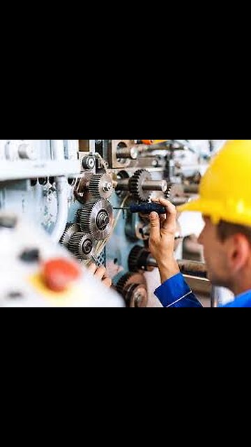 Repring machins in working man very hard working