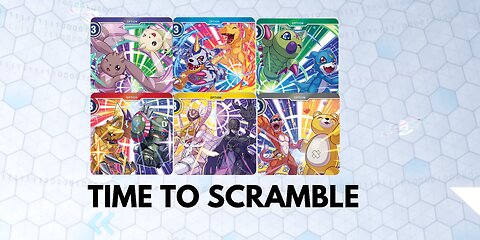 DIGIMON CARDGAME: THE SCRAMBLE CARDS!!!