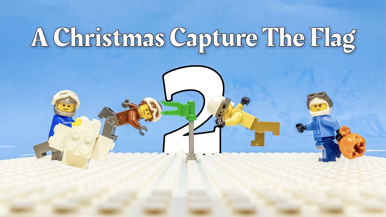 A Christmas Capture The Flag 2 | Lego Stop Motion