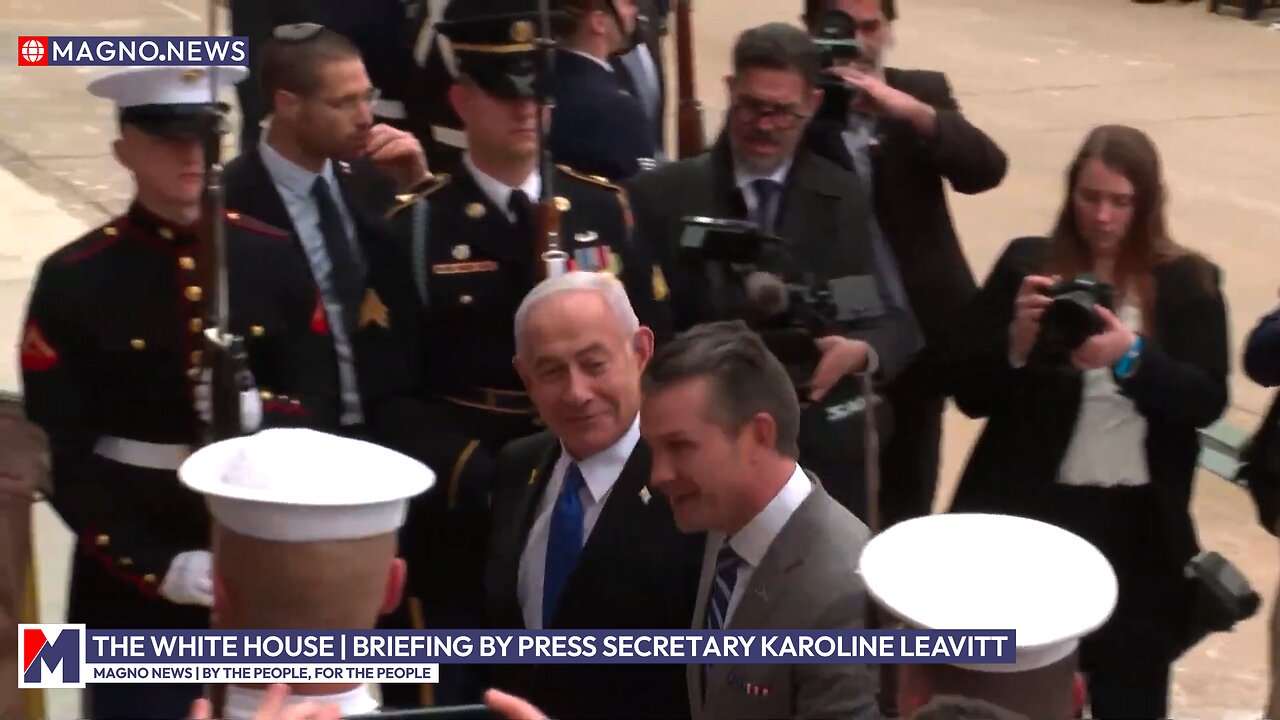 Secretary of Defense Pete Hegseth welcomes Israeli P.M. Benjamin Netanyahu at the Pentagon [LIVE]